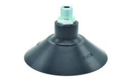 Flat suction cup round, diameter 94/95 mm with R 1/4 "external thread