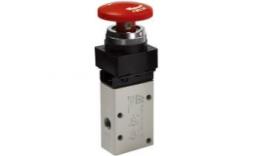 3/2 mechanically operated valve with emergency stop