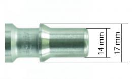 Detailansicht der Steckerabmessungen 14