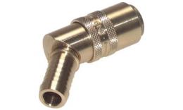 Coupling bushes 45 ° Hose spout, DN 9 (13 mm spigot)