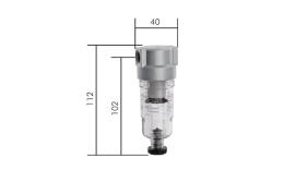 Filter 800 lmin, mini