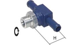 Swivel-T-plug-in hose pillars-PUR -, - PUN-and-PA-Hose-PN-10