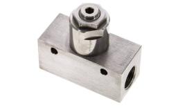 Válvulas de control de flujo, acero inoxidable 1-2