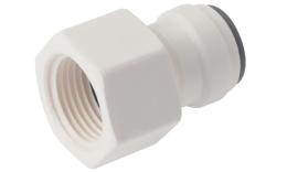 Push-in couplings with internal thread, food (metric)