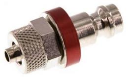 Coupling plug (red sliding sleeve) NW5 with censer, brass vernick (MSV)