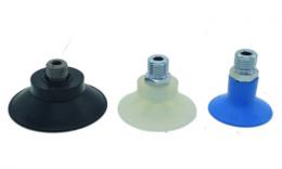 Flat suction cups round, 33-60 mm