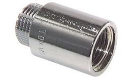 Extension de fil de laiton avec laiton hexagonal interne chromé
