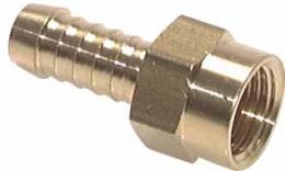 Screw-on hose tails with metric thread