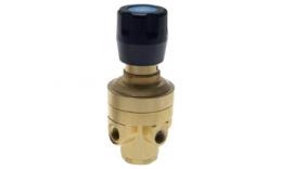 Pressure regulator, Kv value up to 0.5 m³-h, up to 500 l-min brass