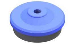 Schaumstoff-Saugnapf 80 x 20, EPDM