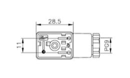 Dimensões DIN B LED - ST01DINB Dimensões DIN B LED - ST01DINB