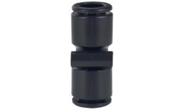 Straight push-in inline connector