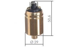 Pressure switch with flat plug, up to 350 bar vacuum switch