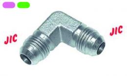 Joelho com rosca JIC - aço galvanizado. Aço inoxidável Joelho com rosca JIC - aço galvanizado. Aço inoxidável