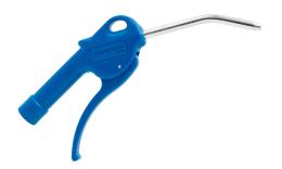 Pneuparts blow gun with curved nozzle Pneuparts blow gun with curved nozzle