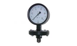 Membrane pressure gauge Ø 100 mm, robust version, class 1.6