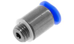 Accouplement droit à visser, 3mm, M6 x 0,75, filetage fin, mini