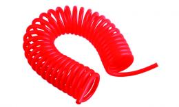 PUR Air hose spiral - Red
