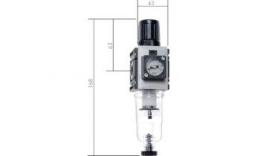 Filter regulator Pneuparts series 0, up to 1000 l / min