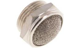 Marmitta G 3/4", rete metallica, ottone nichelato
