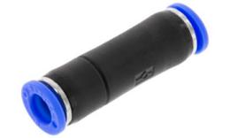 Non-return valve with push-in connection