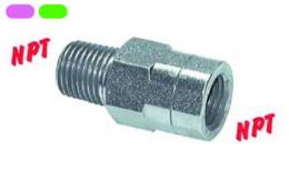 Peça de nariz Fio NPT - Aço galvanizado, Aço inoxidável