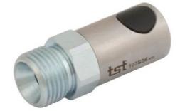 TST safety coupling push button male thread