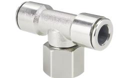 T push-in coupling, female thread, MSV