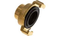 Claw couplings for water with external thread Brass