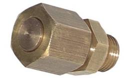 Stopper for brass compression fittings