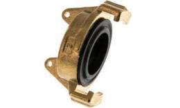 Shut-off fittings for water claw fittings Brass