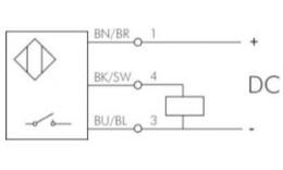 Schaltsymbol vollelektronischer Sensor Typ C