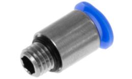 Gerade Steck-Einschraubkupplung, 6mm, M7, O-Ring, mini Gerade Steck-Einschraubkupplung, 6mm, M7, O-Ring, mini