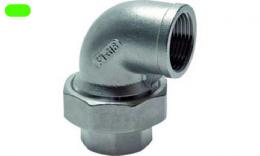 Three -part coupling, stainless steel