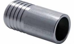 Hose connector with weld end