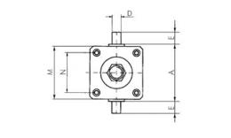 Flange hinge drawing