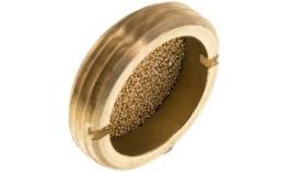 silenciador plano G 1", bronce sinterizado, atornillable