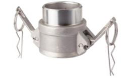 Quick couplings with Laseinde, Type B (AS), stainless steel