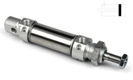 ISO Kleinzylinder Kolben-Ø 8 mm doppeltwirkend mit Magnetkolben Rundzylinder 