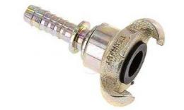Compressed air claw couplings with hose connection, rotatable 360 ° DIN 2489