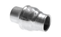 Valvola di ritegno in acciaio inox con design leggero fino a 16 bar