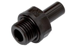 Steel inschroefkoppeling, BSP buitendraad met O-ring Steel inschroefkoppeling, BSP buitendraad met O-ring