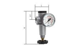 Pressure regulator standard 15100 lmin - series 1-2