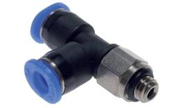 IQS - L enfichable à visser raccord joint torique mini