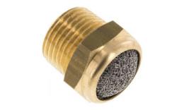 Marmitta NPT 3/8", rete metallica, ottone