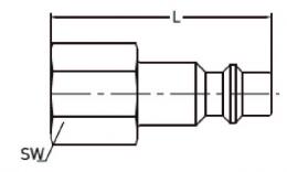 Zeichnen Sie schnelles Coupling_Binnen