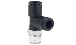 Top line side screw-in T-connector, tapered thread