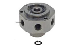 Rotary bushing with distributor 6 pos