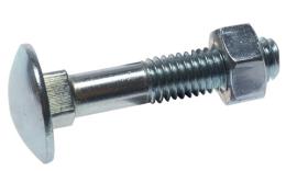 Flat round screw DIN 603