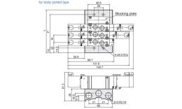 Body Ported Manifold Island Drawing